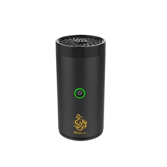 Bakhoor Rechargeable Electric Car Incense Burner - black